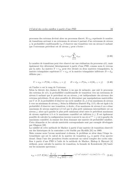 Méthodes spectrales pour une analyse en fatigue des structures ...