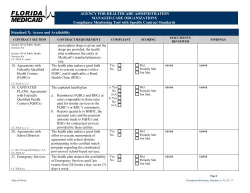 Letter to CMS - Medicaid Managed Care Policies - Agency for ...