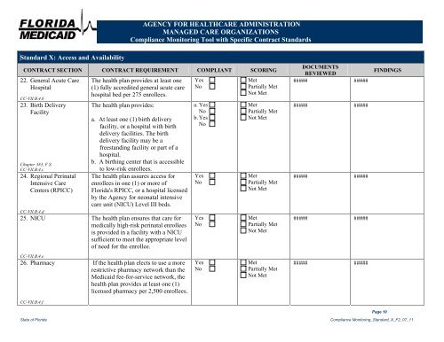 Letter to CMS - Medicaid Managed Care Policies - Agency for ...