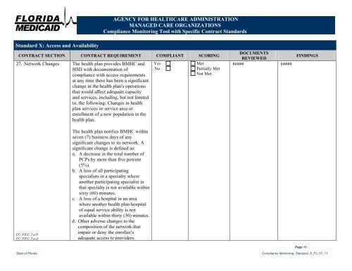 Letter to CMS - Medicaid Managed Care Policies - Agency for ...