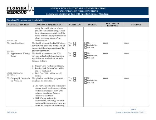 Letter to CMS - Medicaid Managed Care Policies - Agency for ...