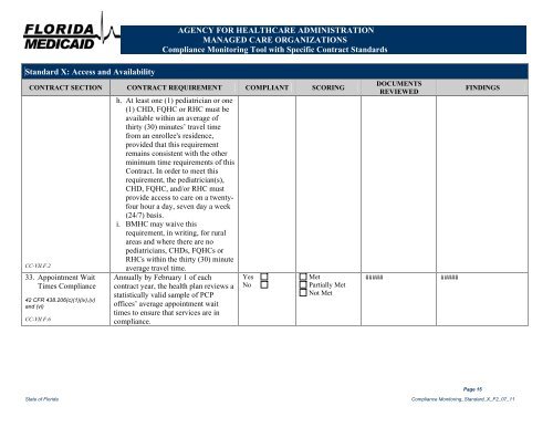 Letter to CMS - Medicaid Managed Care Policies - Agency for ...