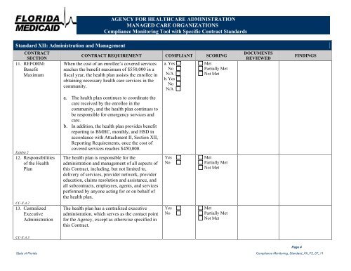 Letter to CMS - Medicaid Managed Care Policies - Agency for ...