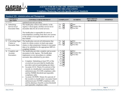 Letter to CMS - Medicaid Managed Care Policies - Agency for ...