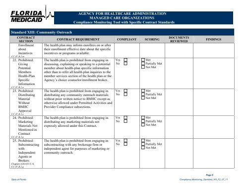 Letter to CMS - Medicaid Managed Care Policies - Agency for ...