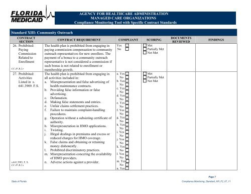 Letter to CMS - Medicaid Managed Care Policies - Agency for ...