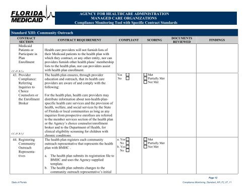 Letter to CMS - Medicaid Managed Care Policies - Agency for ...