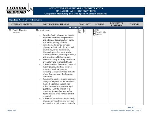 Letter to CMS - Medicaid Managed Care Policies - Agency for ...