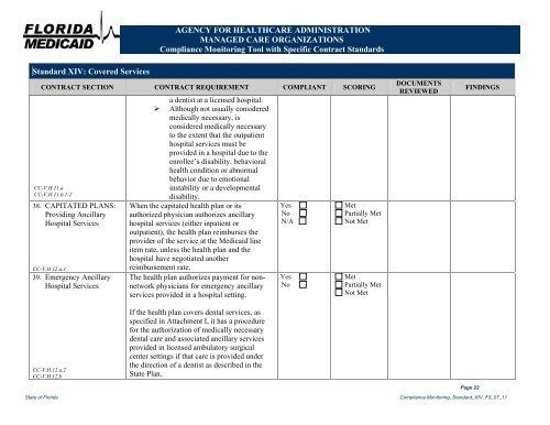 Letter to CMS - Medicaid Managed Care Policies - Agency for ...