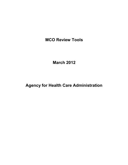 Letter to CMS - Medicaid Managed Care Policies - Agency for ...