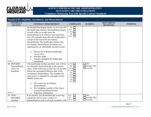 Letter to CMS - Medicaid Managed Care Policies - Agency for ...