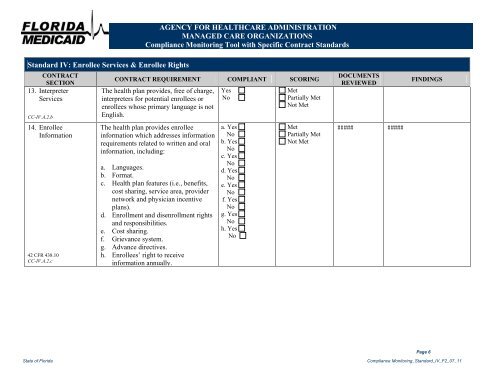 Letter to CMS - Medicaid Managed Care Policies - Agency for ...