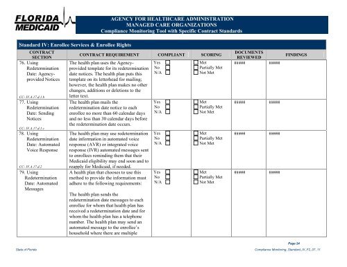 Letter to CMS - Medicaid Managed Care Policies - Agency for ...