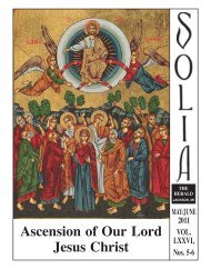 May/June 2011 Cover - The Romanian Orthodox Episcopate of ...