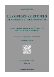 rudolf steiner les guides spirituels de l'homme et ... - Version PDF du