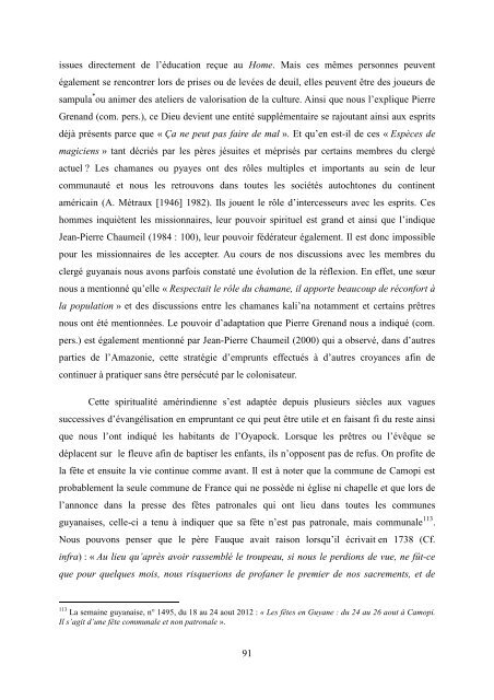 Les Homes Indiens en Guyane française - Guyaweb