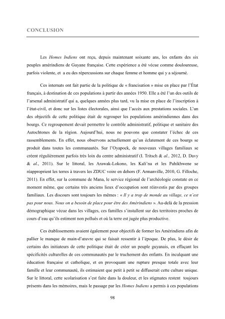 Les Homes Indiens en Guyane française - Guyaweb