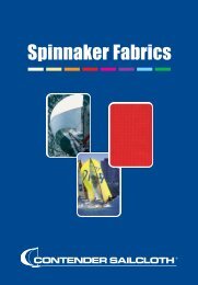 Spinnaker fabrics - Westaway Sails!