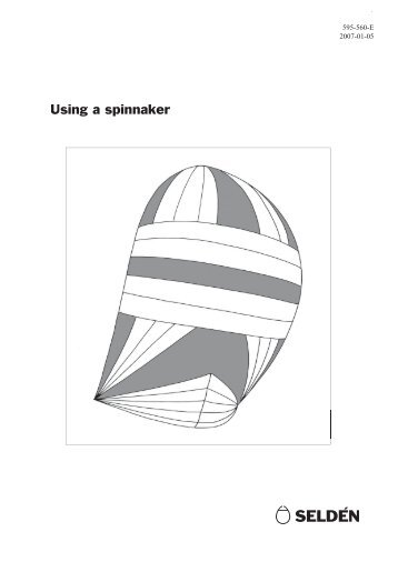 Using a spinnaker - Seldén Mast