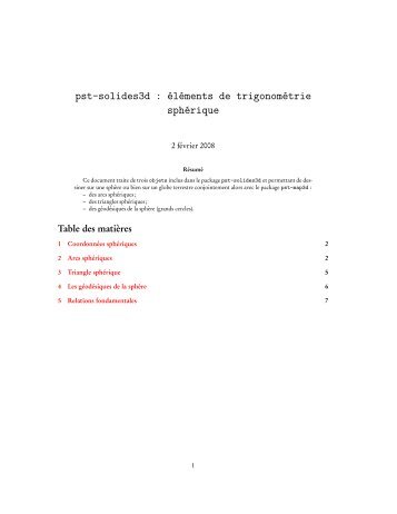 pst-solides3d : éléments de trigonométrie sphérique