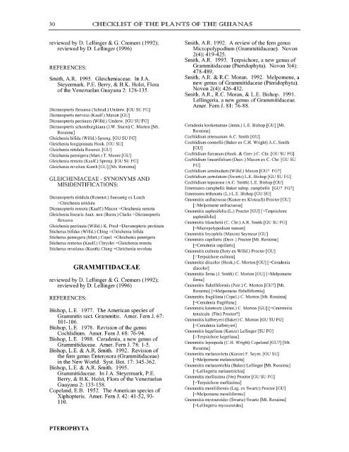 APPENDIX A. Contributors and reviewers. - si-pddr - Smithsonian ...