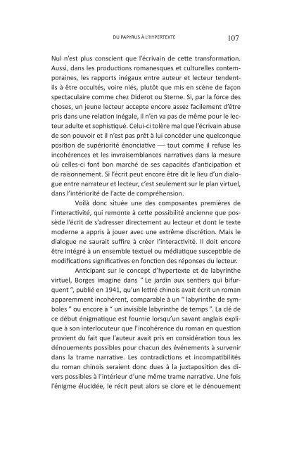 Du papyrus à l'hypertexte