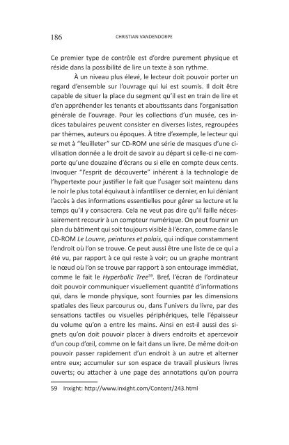 Du papyrus à l'hypertexte