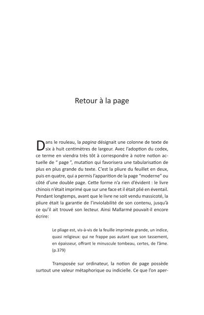 Du papyrus à l'hypertexte