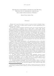 Grammatici alessandrini e grammatica del Duemila. Proposta di