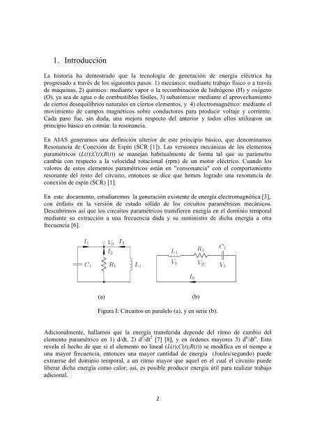 Simulacion de un circuito de resonancia parametrico