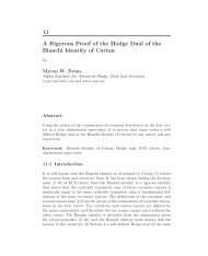 11 A Rigorous Proof of the Hodge Dual of the Bianchi Identity of ...