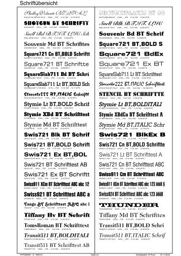 Zurich BT,BOLD Schriftte - Werbetechnik - Limmer