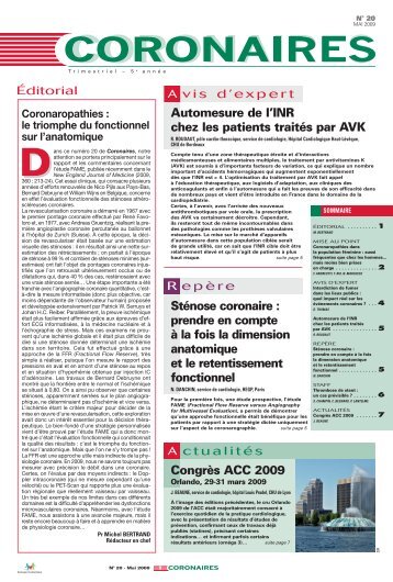 (Coronaires n°20:Coronaires n°2 - Consensus Online