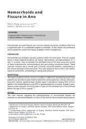 Hemorrhoids and Fissure in Ano - Edocr