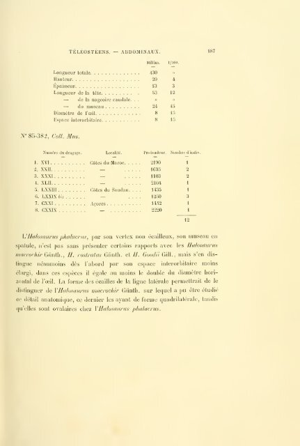 Éxpeditions scientifiques du Travailleur et du Talisman pendant les ...