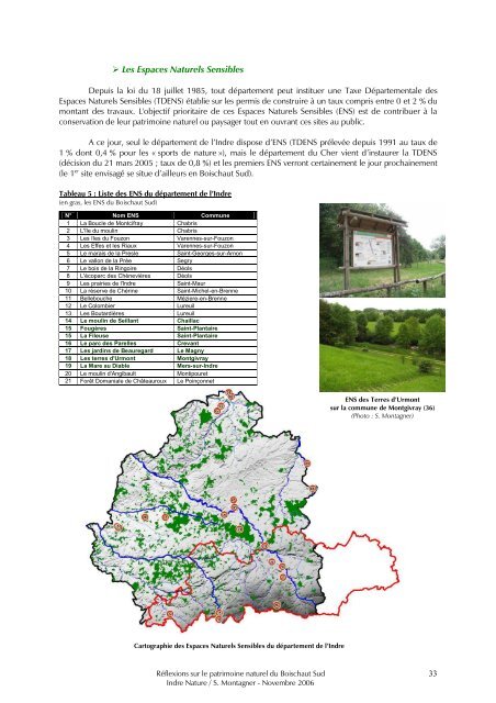 Rapport Boischaut Sud - ADAR