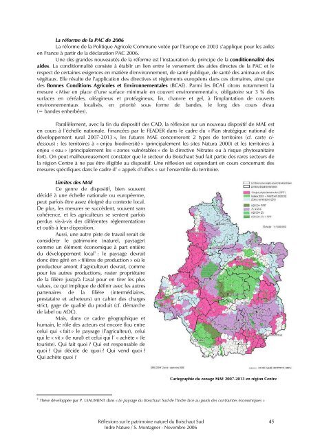 Rapport Boischaut Sud - ADAR