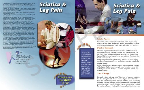 26 Sciatica and Leg - Koren Publications