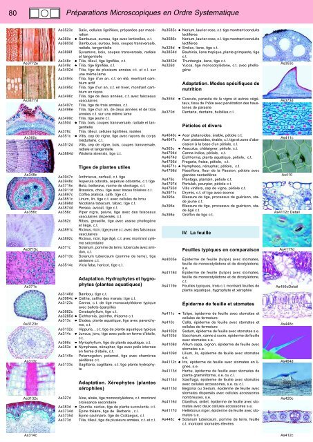 CATALOGUE BIOLOGIE no. 32F Taille du fichier: 9,0Mo - Lieder.de