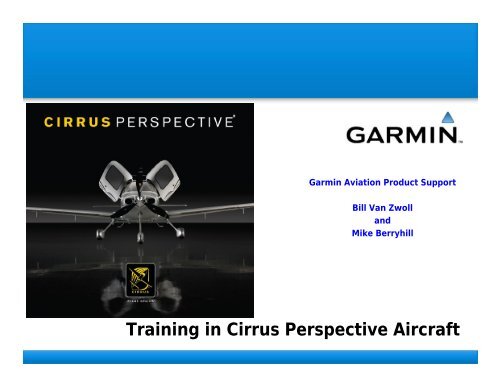 Training in Cirrus Perspective Aircraft