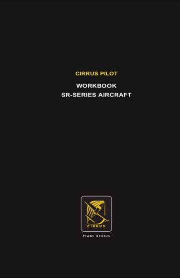 WORKBOOK SR-SERIES AIRCRAFT - Alliance Flight Schools