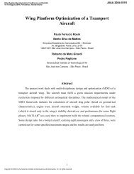 Wing Planform Optimization of a Transport Aircraft