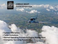 SR22T (TCM Turbo-charged) Presentation - Finally, it's all about you ...