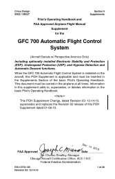 GFC 700 Automatic Flight Control System - Cirrus Design ...