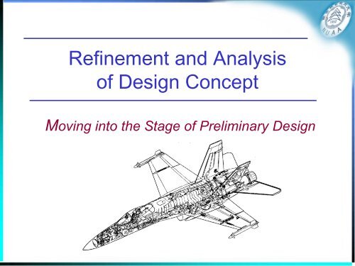Refinement and analysis of concept