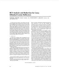 RCS analysis and reduction for lossy dihedral corner ... - IEEE Xplore