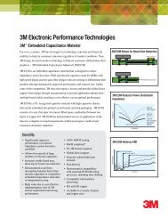 3M Embedded Capacitance Material Datasheet - Ansys