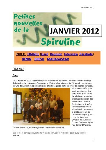 PN de Mai 2012 - spiruline france - Free