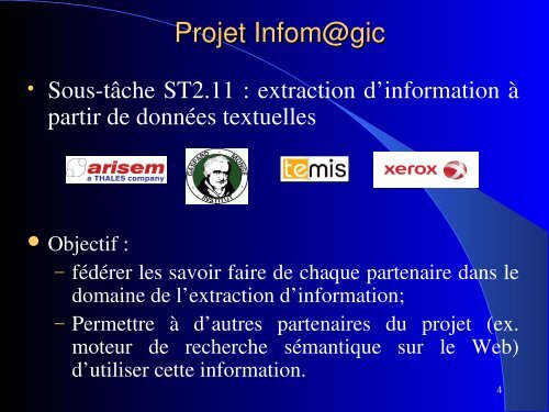 projet PROLEX : réalisation d'un dictionnaire…