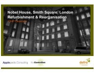 Nobel House, Smith Square, London Refurbishment & Reorganisation